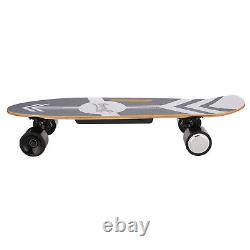 Electric Skateboard Unisex E-Longboard withRemote Control Speed 20km/h Adults New