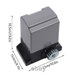 Electric Sliding Gate Opener Automatic Gate Motor 2Remote Control Security 600KG