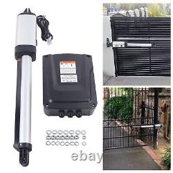 Electric Swing Gate Opener Kit Operator Single Arm Remote Control Automatic Door