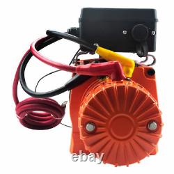 Electric Winch 12v 13500lbs Synthetic Rope Fairlead Remote Control 4x4 Trailer