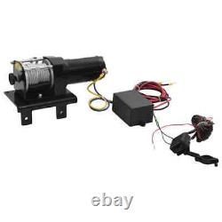 Electric Winch 1360 KG Plate Roller Fairlead Wireless Remote Control