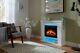 Endeavour Fires Ebberston Electric Fireplace in an Off White MDF Fire Suite