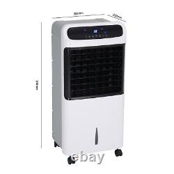 Energy Saving Electric Air Cooler & Heater Fan, Timer & Remote Control on Wheels