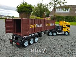Europe Container Carriage Lorry Truck 44cmL 2.4gz Radio Remote Control Car