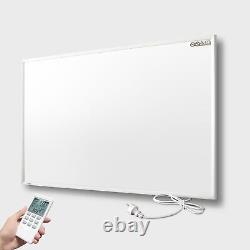 Far Infrared Heater with Thermostat Remote Control Infrared Panel Wall Heater