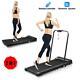 Foldable Electric Treadmill Running Walk Machine Remote Control with Phone Holder