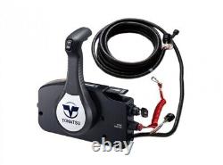 Genuine TOHATSU Electric Start Outboard Remote Control Box with Keys & Lanyard