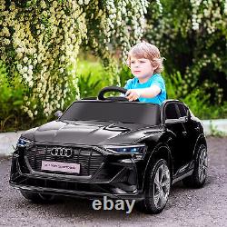 HOMCOM 12V Kids Electric Ride-On Car/ w Remote Control Black