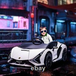 HOMCOM Lamborghini SIAN 12V Kids Electric Ride On Car Toy with Remote Control