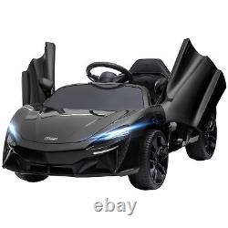 HOMCOM McLaren Licensed Kids Electric Ride-On Car with Remote Control Black