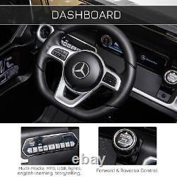 HOMCOM Mercedes Benz G500 12V Kids Electric Ride On Car with Remote Control Black