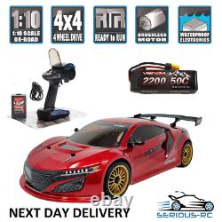 HSP BRUSHLESS RC Car 3S LiPo GT Remote Control Drift Car Fast 56MPH With Battery
