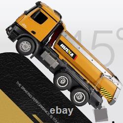 HUANA 2.4G 10 Channel Electric Remote Control Dump Tipper Truck RC Toy 114 Gift