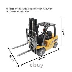 HUINA 1577 110 RC Forklift 8CH Remote Control Engineering Car Truck Vehicle Toy