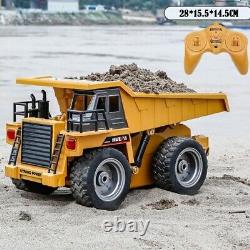 HUINA Remote Control 118 Die Cast Dumper Truck with 6 Channel & Light Functions