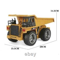 HUINA Remote Control 118 Die Cast Dumper Truck with 6 Channel & Light Functions