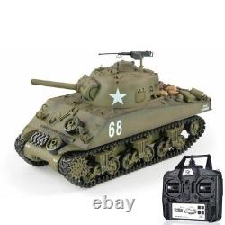 Heng Long Radio Remote Control RC Tank Sherman Version 7 with Infrared #3908