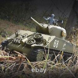 Heng Long Radio Remote Control RC Tank Sherman Version 7 with Infrared #3908