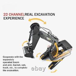 Huina 114 Remote Control Excavator Radio Controlled 1592 Truck RC Toy Kids Gift