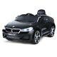 Kids BMW 6GT Electric Ride On Car 6V with Remote Control Black