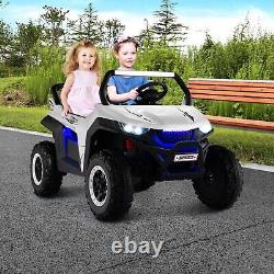 Kids Electric Ride On Car 2-Seater 12V Battery Powered UTV With Remote Control