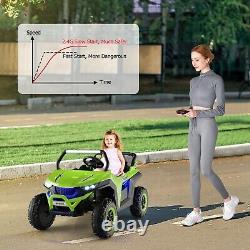 Kids Electric Ride On Car 2-Seater 12V Battery Powered UTV With Remote Control