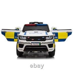 Kids Electric Ride on 12V Police SUV Car with Parental Remote Control Flashing