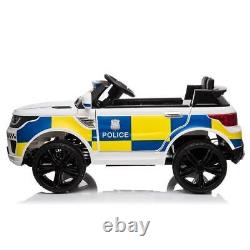 Kids Electric Ride on 12V Police SUV Car with Parental Remote Control Flashing