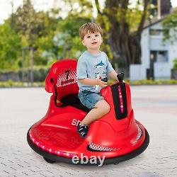 Kids Ride-On Bumper Car Electric Children 360° Swivel Toy Car 6V Remote Control