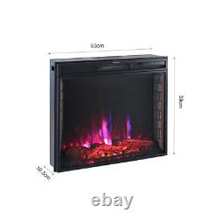 LED Electric Fireplace Heater Inset Suite Remote Control WIFI Fireplace uk