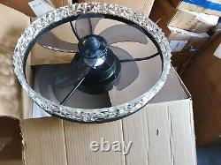 LED Fan with Lights & Remote Control Dimmable for Living Room Bedroom