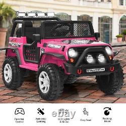 Large Kids Electric Ride On UTV 2-Seater 12V Powered Electric UTV Remote Control