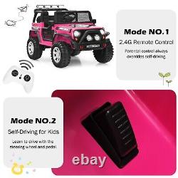 Large Kids Electric Ride On UTV 2-Seater 12V Powered Electric UTV Remote Control