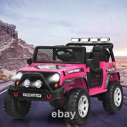 Large Kids Electric Ride On UTV 2-Seater 12V Powered Electric UTV Remote Control