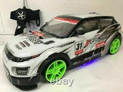 Large Range Sports 4wd Drift Remote Control Car 1/10 Rechargeable 20mph Speed