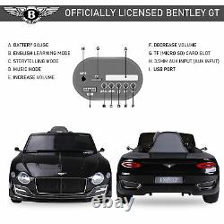 Licensed Bentley Kid Electric Ride-on Car Twin motors Parental Remote Control