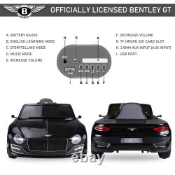 Licensed Bentley Kid Electric Ride-on Car Twin motors Parental Remote Control