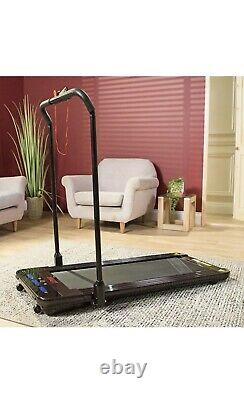 Linear Premium Foldable Walking Treadmill with Phone Holder and Remote Control
