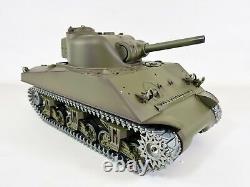 METAL Remote Control RC Tank Car Toy BB Sound IR SMOKE Army Battle Model Toy GB