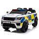 MINI ELECTRIC CAR FOR KIDS'12V 7Ah Police Car with 2.4G Remote Control White