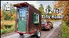 Micro Tiny House On Wheels Built For 1800 U0026 Towed W A Car