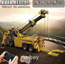 MouldKing RC Remote Control Truck Road Rescue Emergency Recovery Vehicle 4883pc