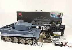 NEW Heng Long Radio Remote Control Rc German Tiger Tank SUPER PRO VERSION 7