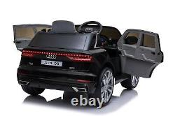 Official Licensed Audi Q8 12v Electric Ride On Car Suv Parental Remote Control