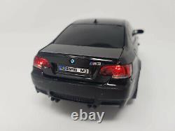 Official Licensed BMW M3 1/24 Scale Radio Remote Control Car Black LED LiGHTS