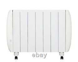 Panel Heater Radiator Electric Slim Bathroom Wall Mounted With Timer Convector