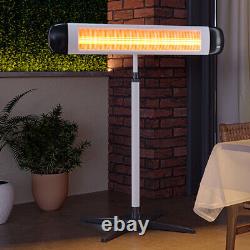 Patio Heater Electric Heating 650-3000W Infrared Outdoor Party Bistro Catering