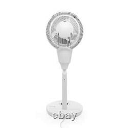 Pedestal Fan 12 Speed Electric Fan Meaco 10 Air Circulator with Remote Control