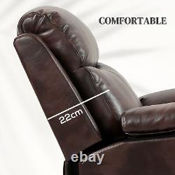 Power Lift Chair, Electric Riser Recliner Chair with Remote Control, Brown