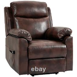 Power Lift Chair, Electric Riser Recliner Chair with Remote Control, Brown